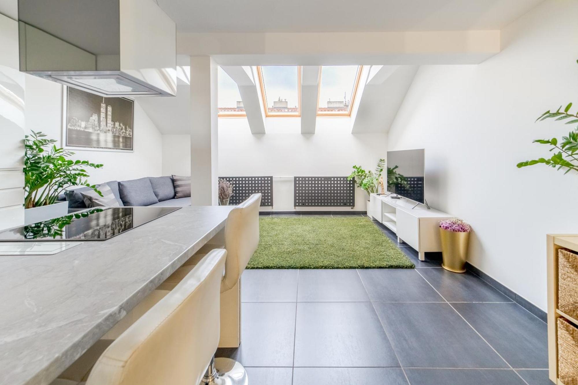 פראג Modaloft Duplex By Rentez מראה חיצוני תמונה